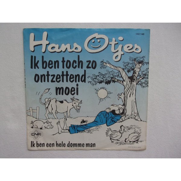 Hans Otjes - Ik ben toch zo ontzettend moei