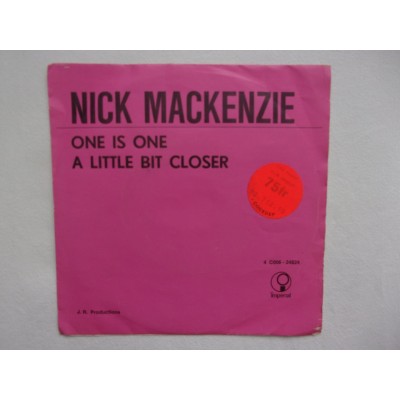 Nick Mackenzie - One is one