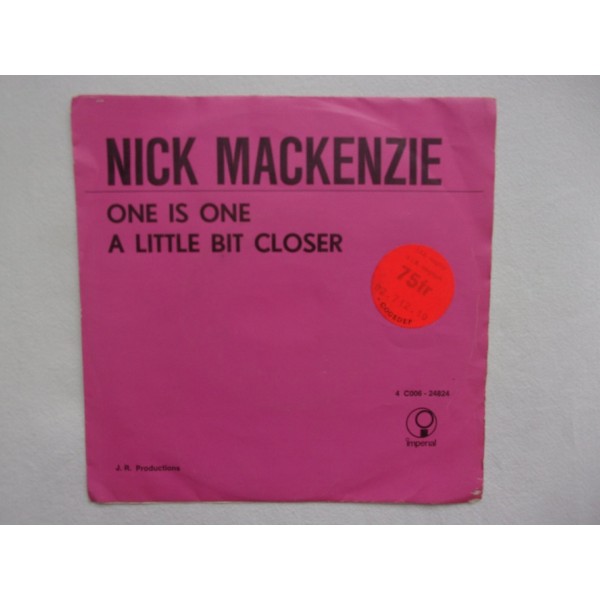 Nick Mackenzie - One is one