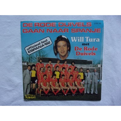 Will Tura met de Rode Duivels - De rode Duivels gaan naar Spanje