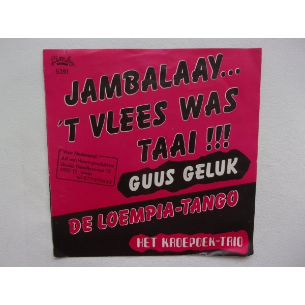Guus Geluk - Jambalaay het vlees was taai