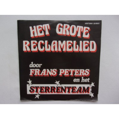 Frans Peters & het Sterrenteam - Het grote reklamelied