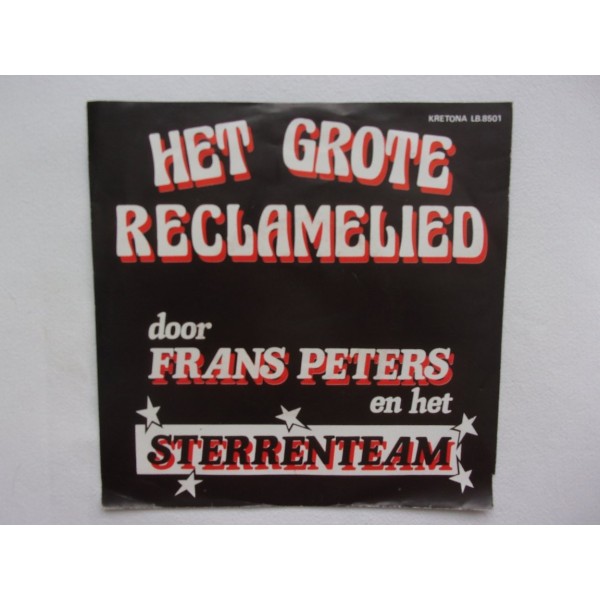 Frans Peters & het Sterrenteam - Het grote reklamelied