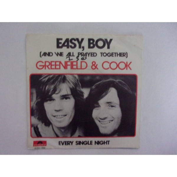Greenfield and Cook - Easy boy