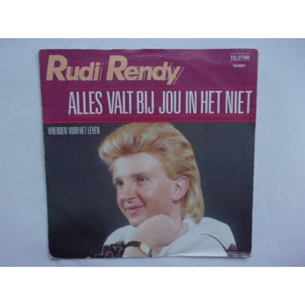 Rudi Rendy - Alles valt bij jou in het niet
