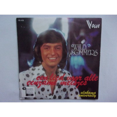 Willy Sommers - Een lied voor alle eenzame meisjes