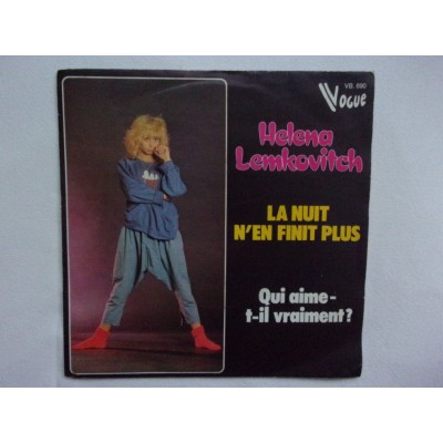 Helena Lemkovitch - La nuit nen finit plus