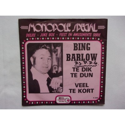 Bing Barlow - Veel  te kort