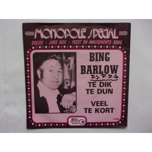 Bing Barlow - Veel  te kort