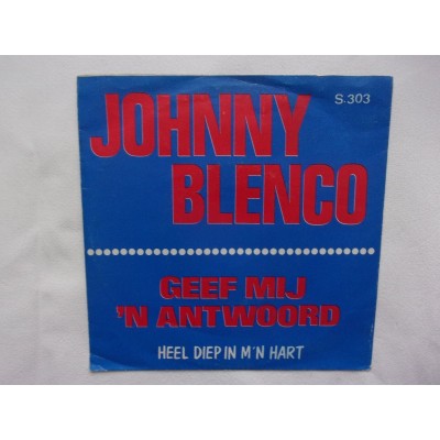 Johnny Blenco - Geef mij een antwoord