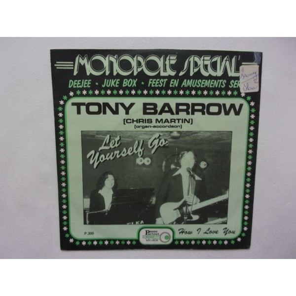 Tony Barrow - Let youself go